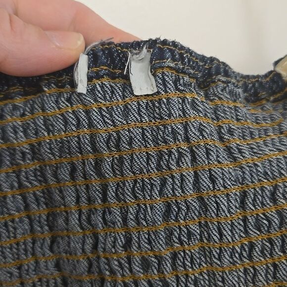 Forever 21 Denim Wrap Halter Top - Picture 7 of 8